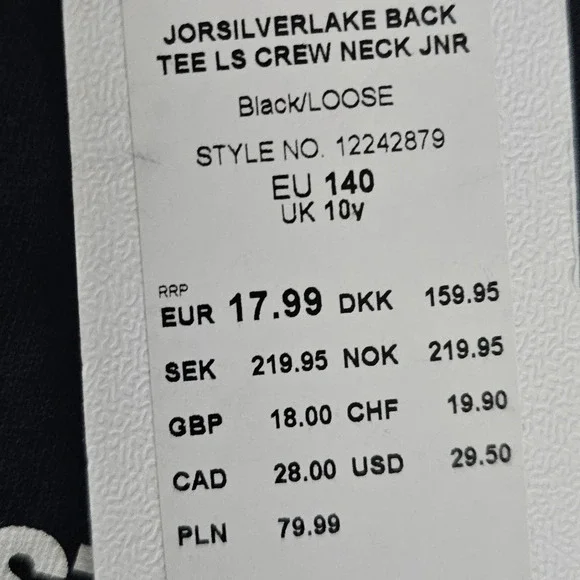 Jack and Jones Copenhagen Long Sleeve Graphic Tee - Picture 3 of 5